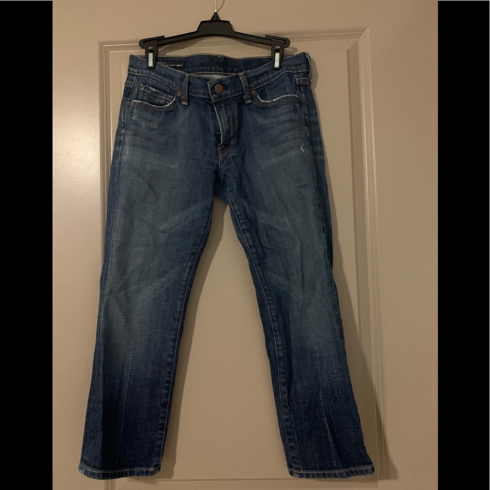 Citizens of Humanity low rise cropped jeans